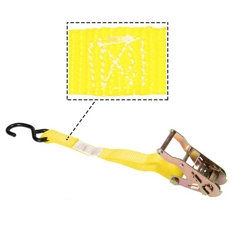 سفارشی سازی کارخانه تسمه بند بار کامیون 1 اینچ X 15 با S-Hook
