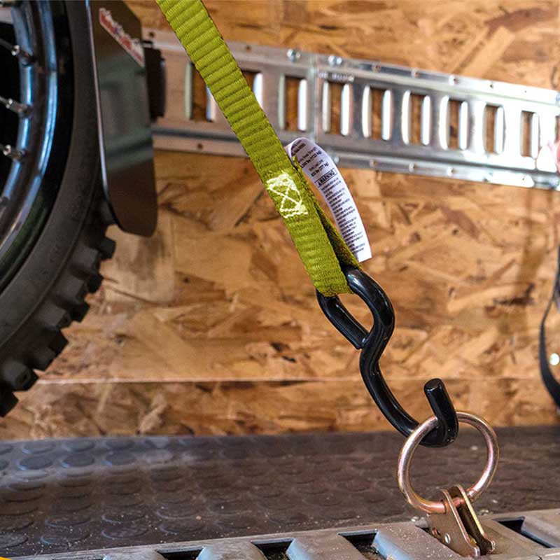 سفارشی سازی کارخانه تسمه بند بار کامیون 1 اینچ X 15 با S-Hook