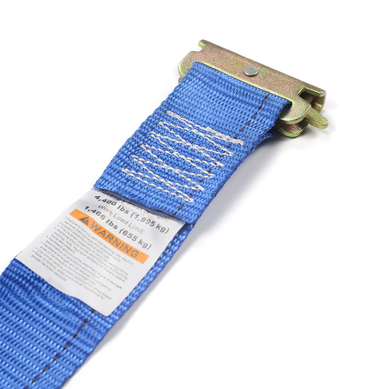 بند ضامن دار 2 اینچی E-Track (آبی)