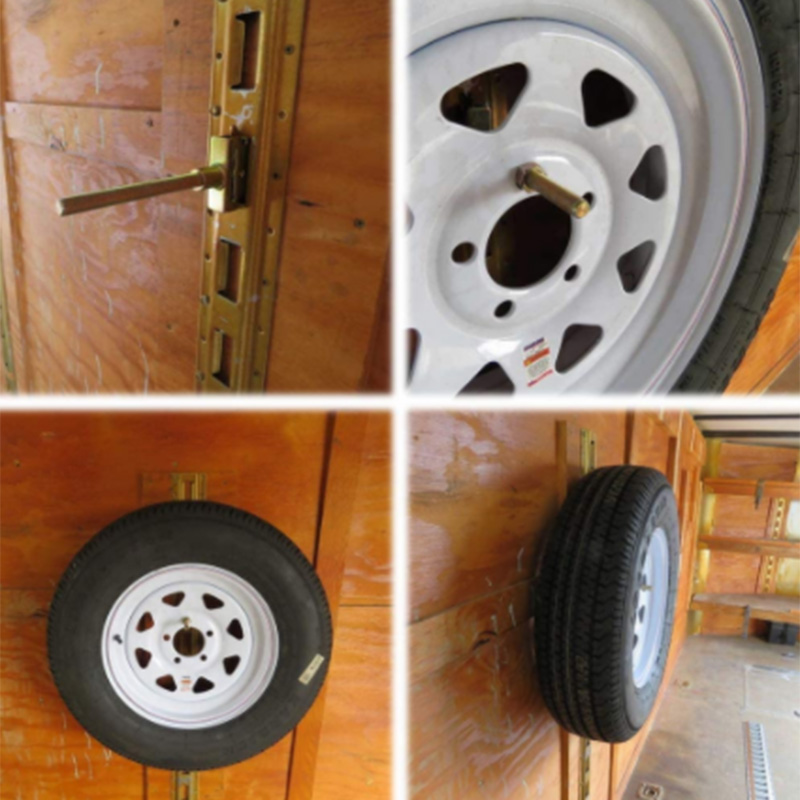 پایه لاستیک یدکی E-Track برای آویز پیچ